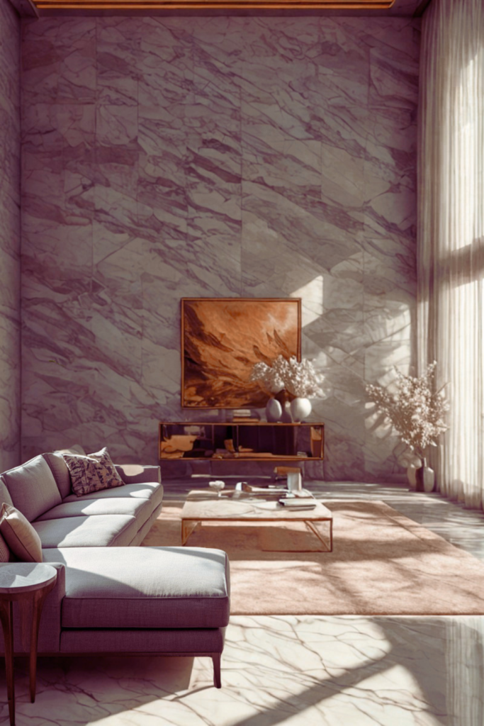 Modern home office decor with sleek wooden desk and ergonomic chair